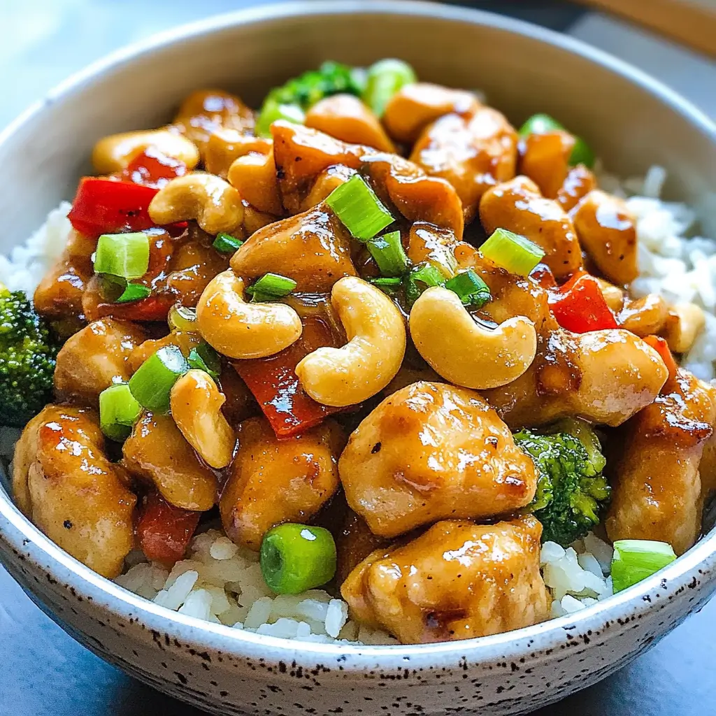 Cashew Chicken Recipe