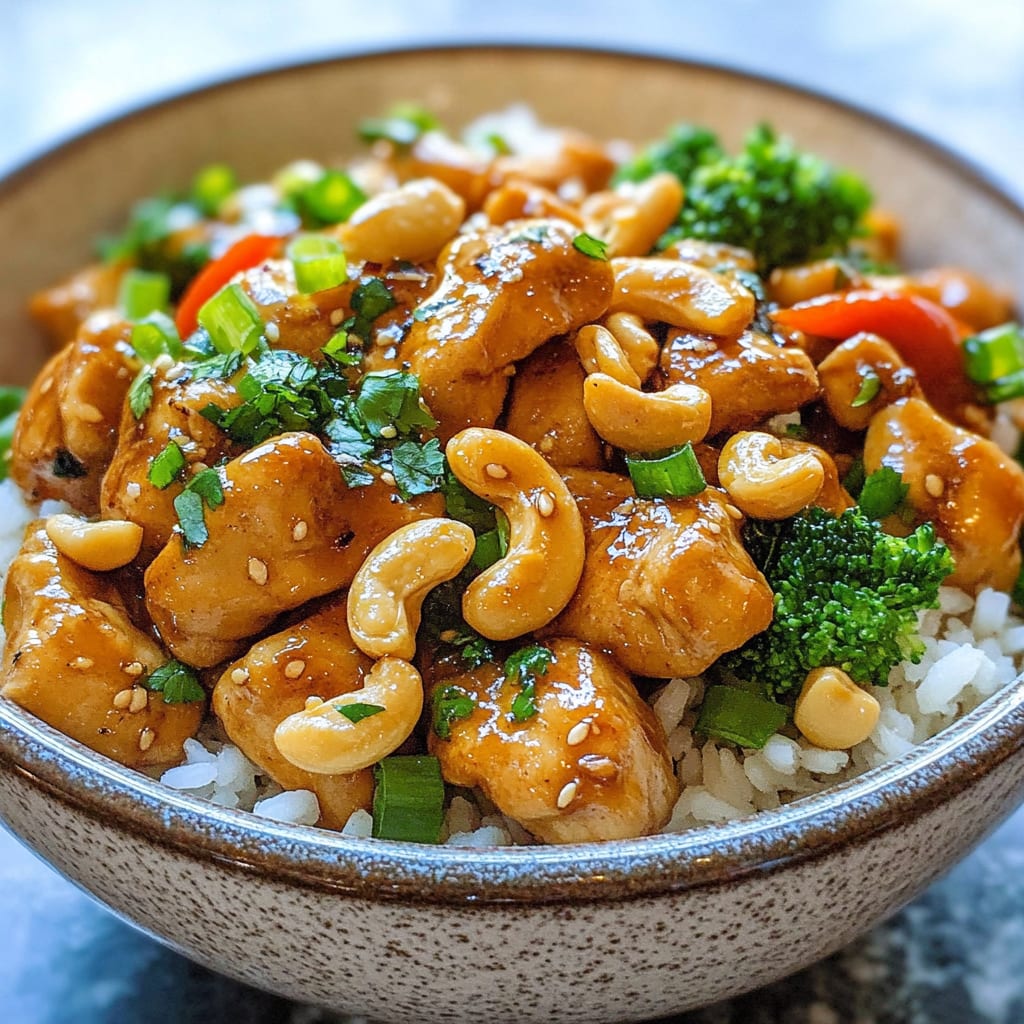 Cashew Chicken Recipe