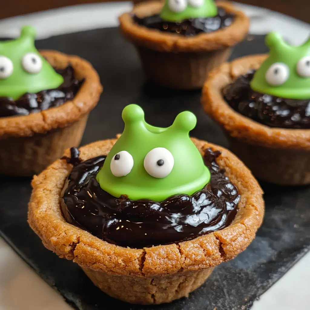 Cauldron Cookie Cups