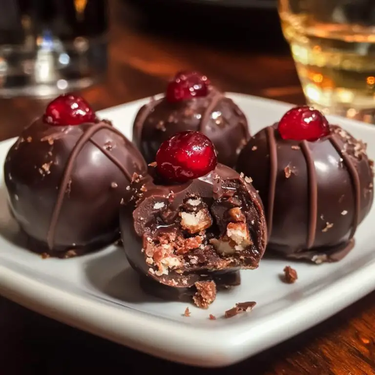 Cherry Bourbon Balls