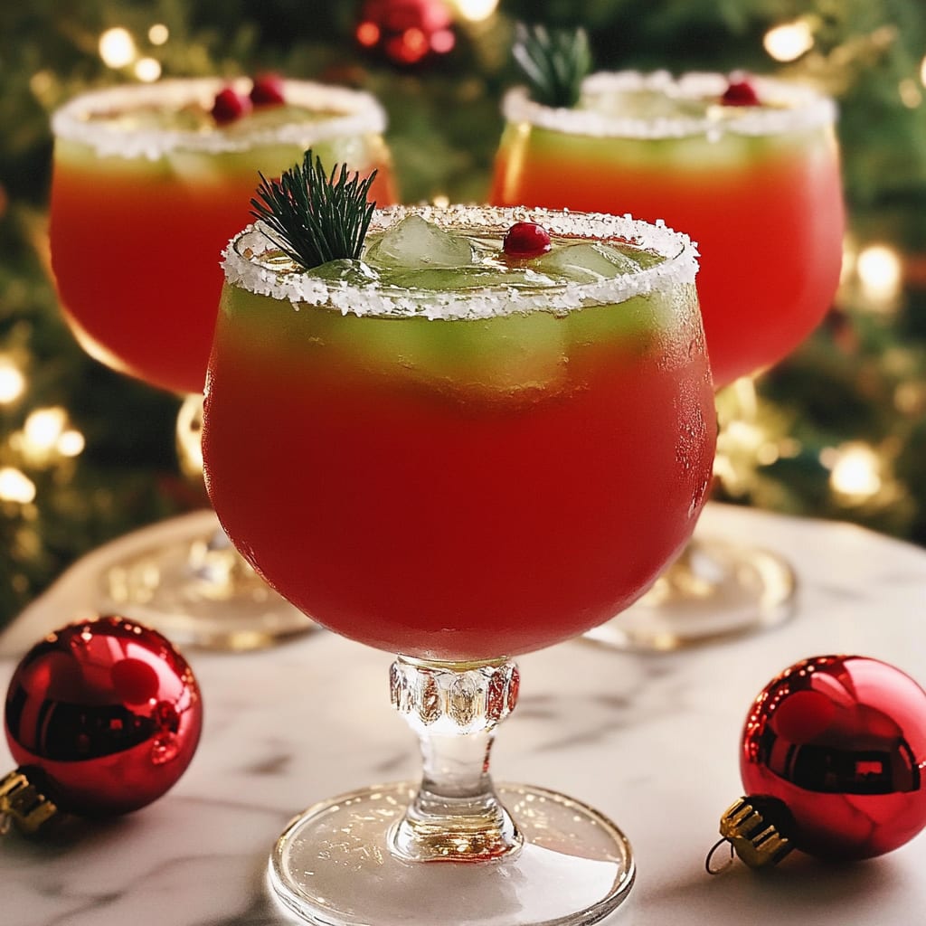 Christmas Mistletoe Margarita