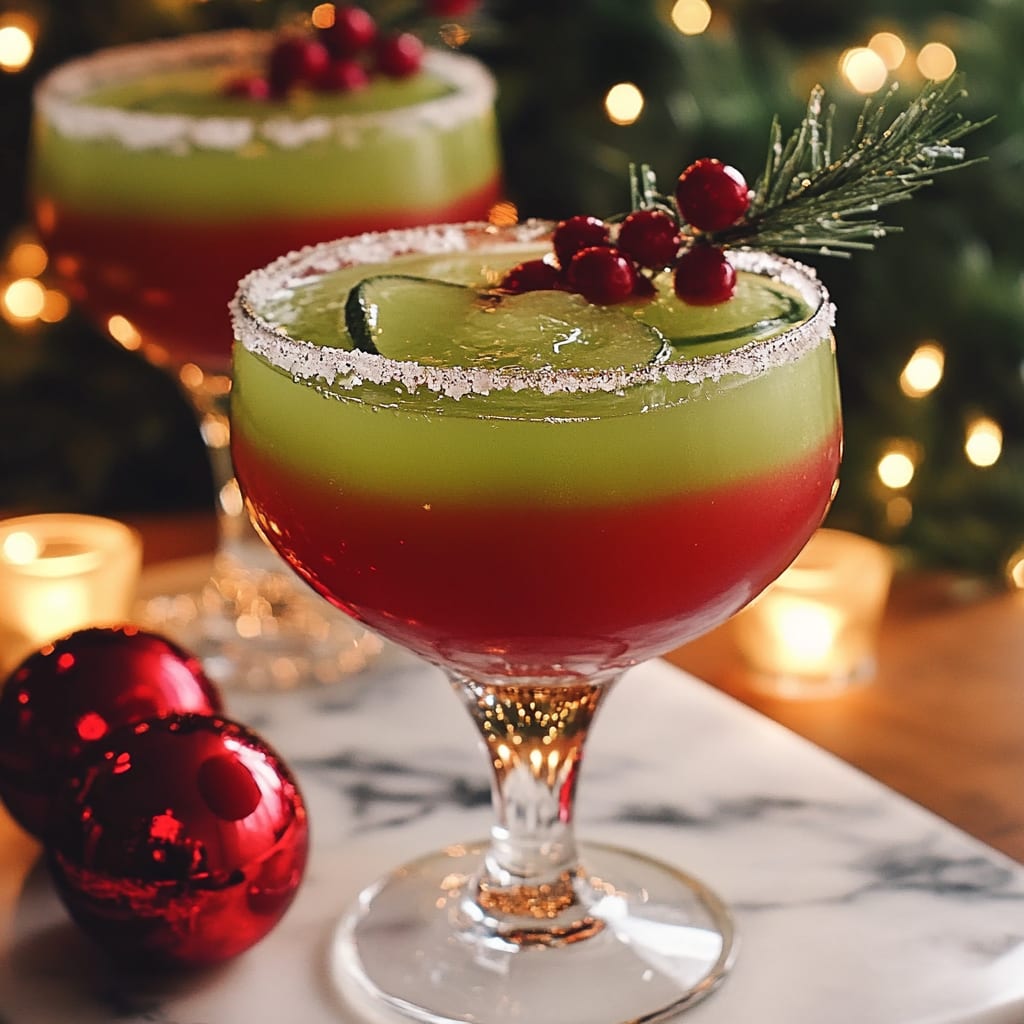 Christmas Mistletoe Margarita