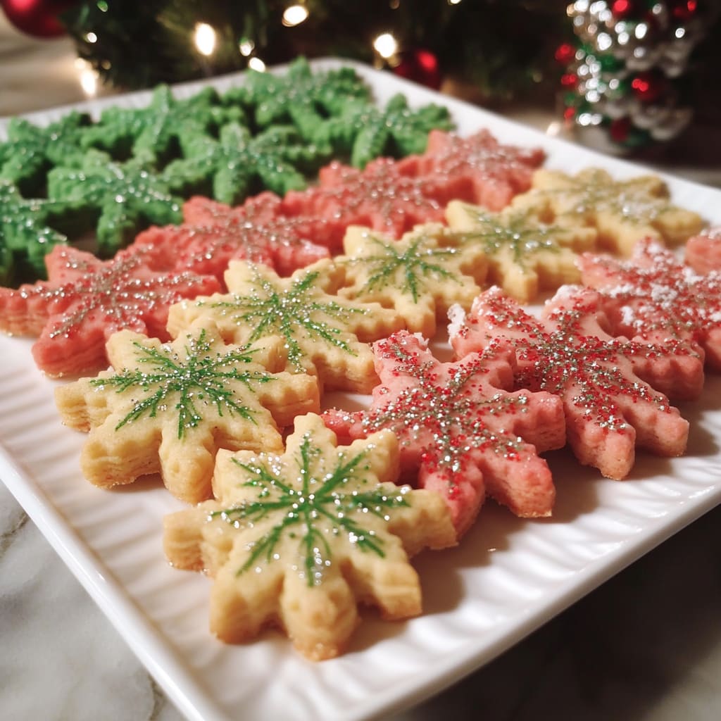 Christmas Spritz Cookies