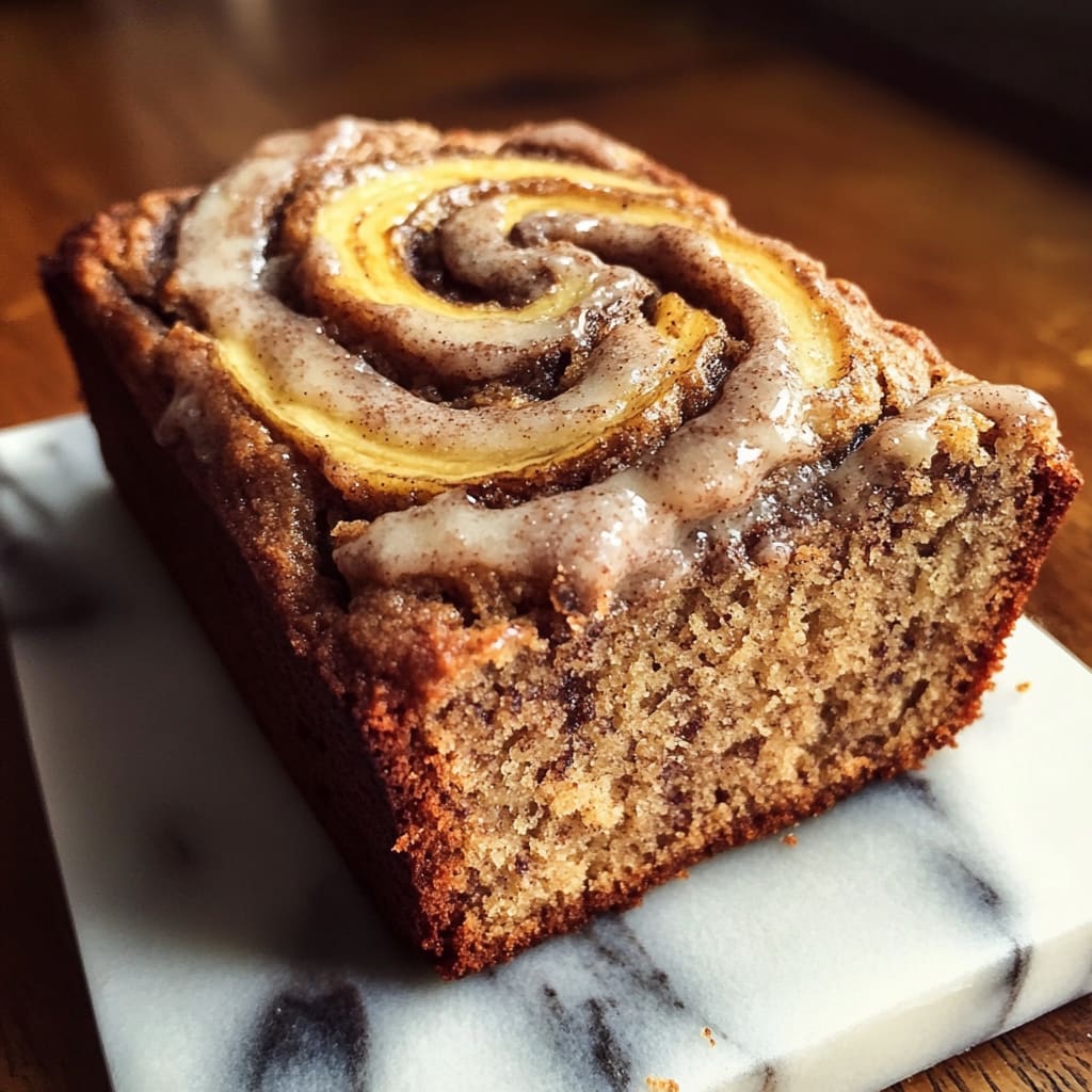 Cinnamon Swirl Banana Bread