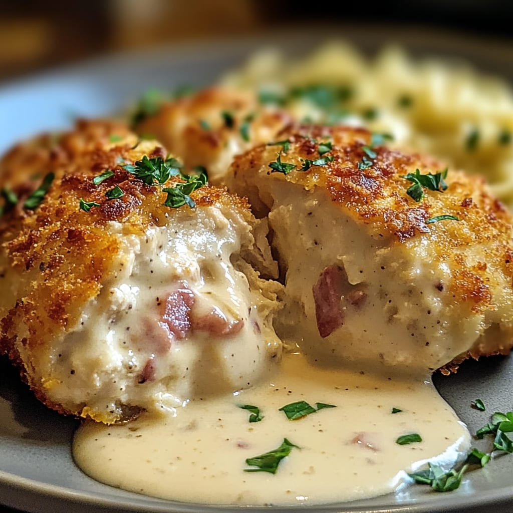 Creamy Chicken Cordon Bleu Recipe