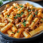 Creamy Sausage Rigatoni