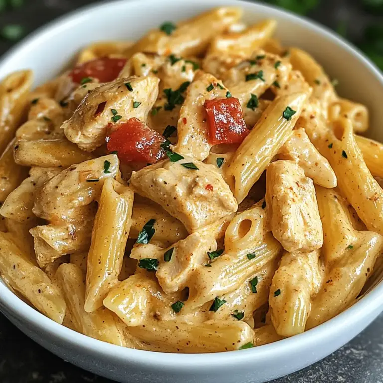 Crock Pot Creamy Cajun Chicken Pasta