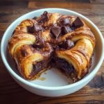 Decadent Chocolate Croissant Breakfast Bake