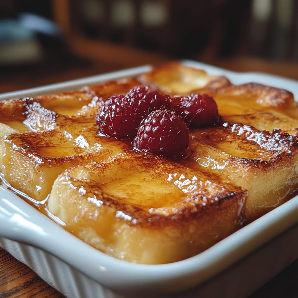 Decadent Crème Brûlée French Toast Casserole