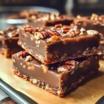Decadent Pecan Turtle Bars