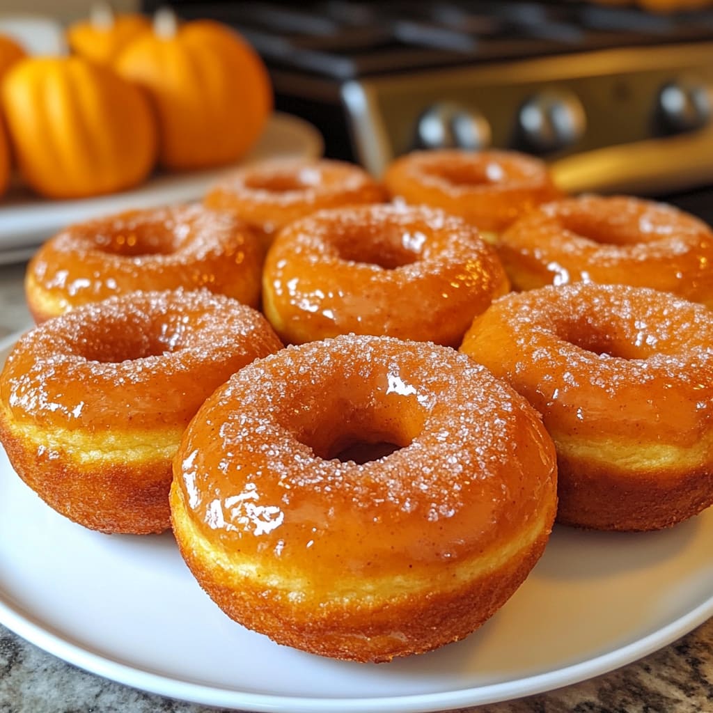 Easy Baked Pumpkin Donuts