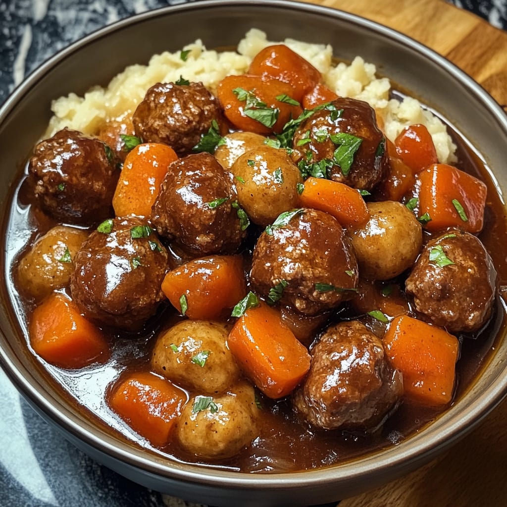 Easy Meatball Pot Roast