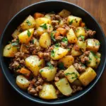 Ground Turkey with Potatoes