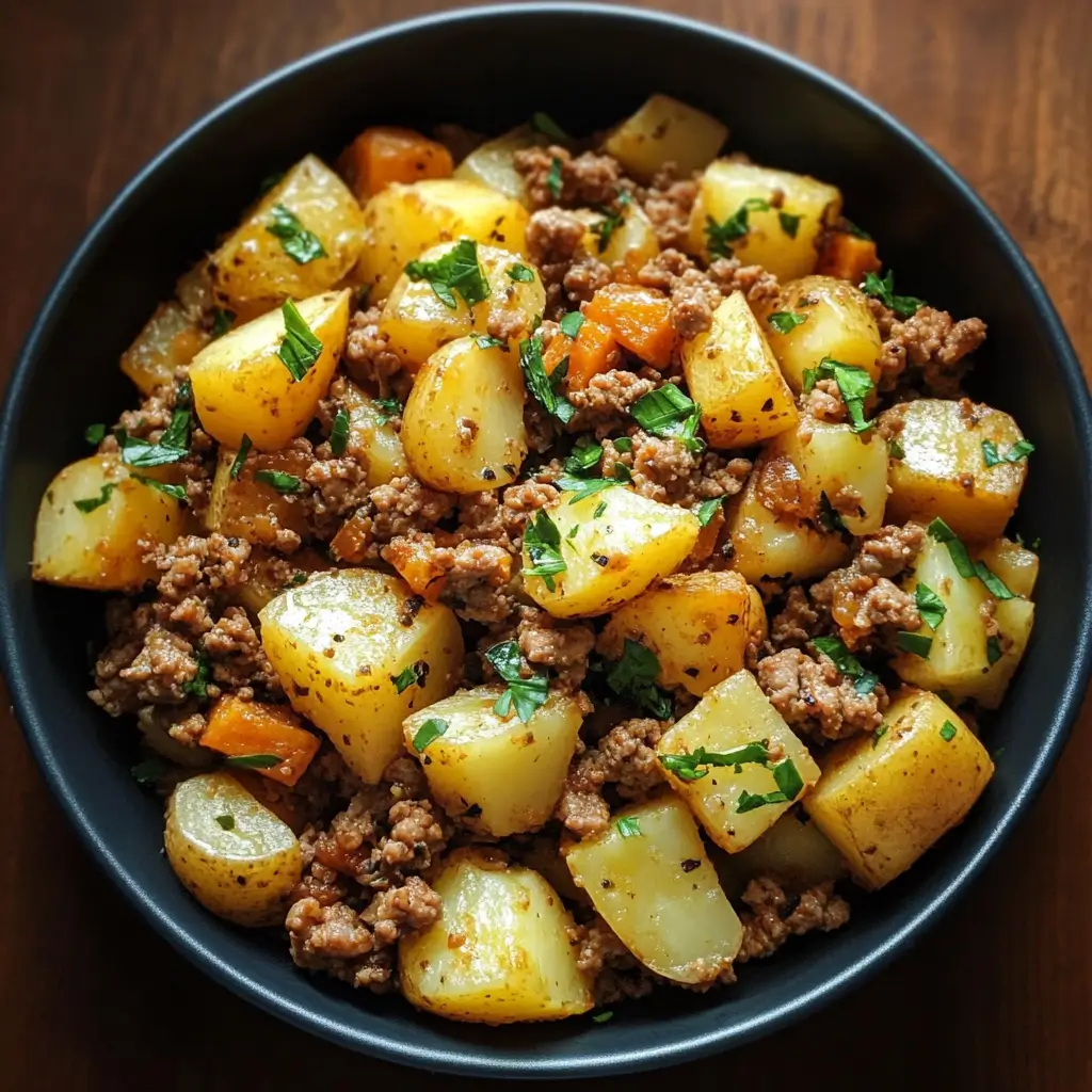 Ground Turkey with Potatoes