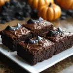 Halloween Bat Brownies