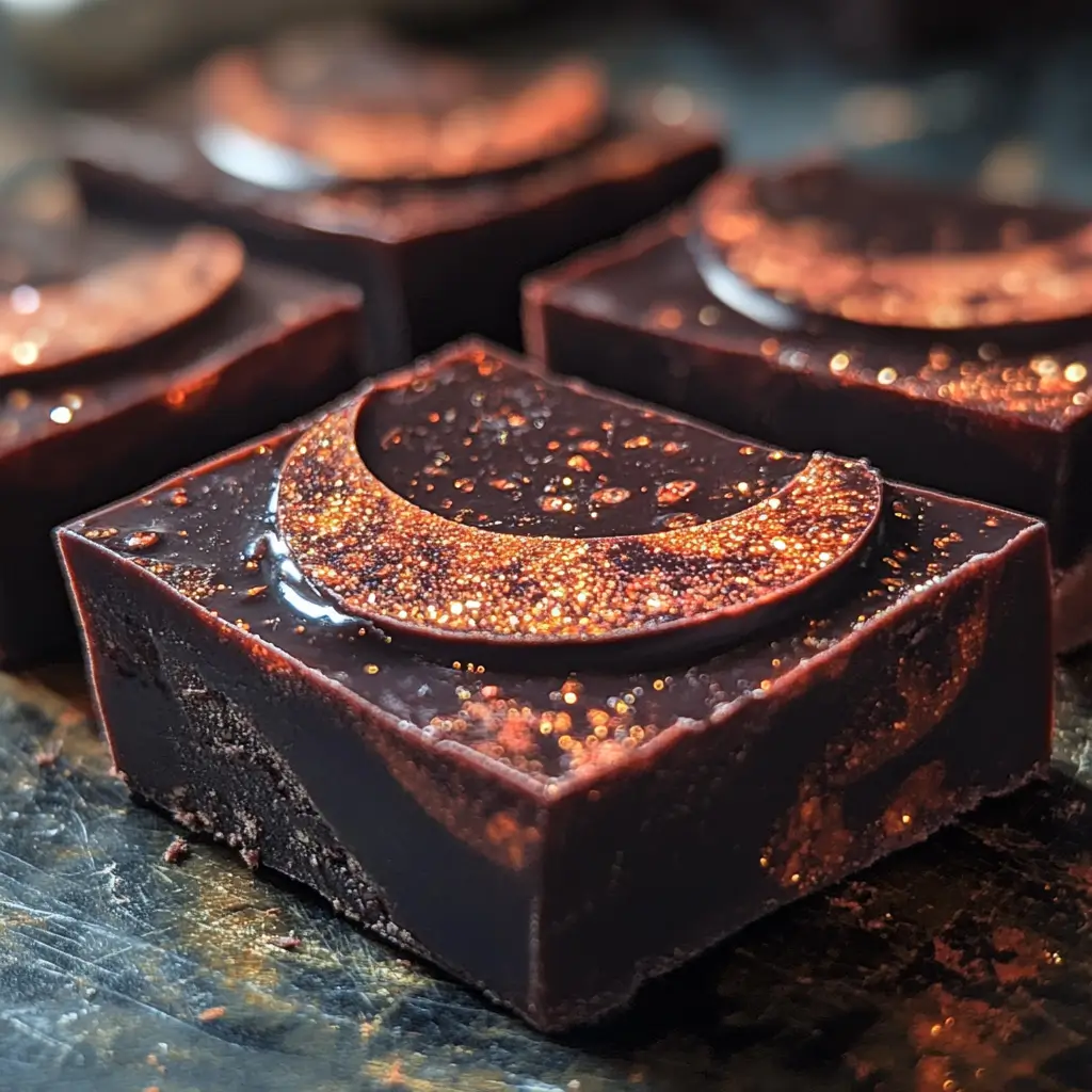 Halloween Blood Moon Fudge