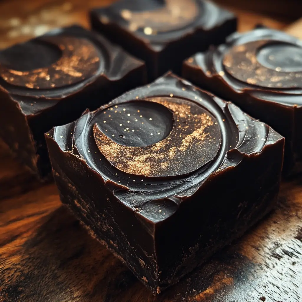 Halloween Midnight Moon Fudge