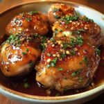 Honey Garlic Chicken Thighs