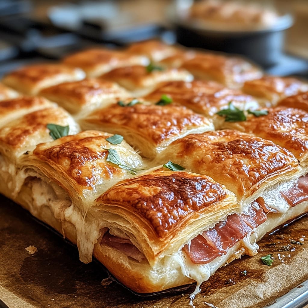 Italian Crescent Roll Sandwich Bake