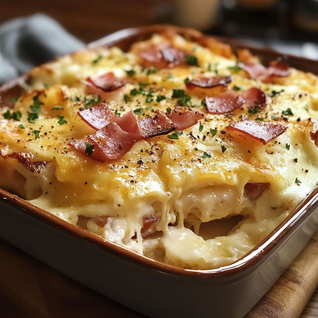 Joanna Gaines Eggs Benedict Casserole