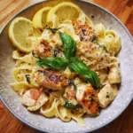 Lemon Basil Chicken Pasta