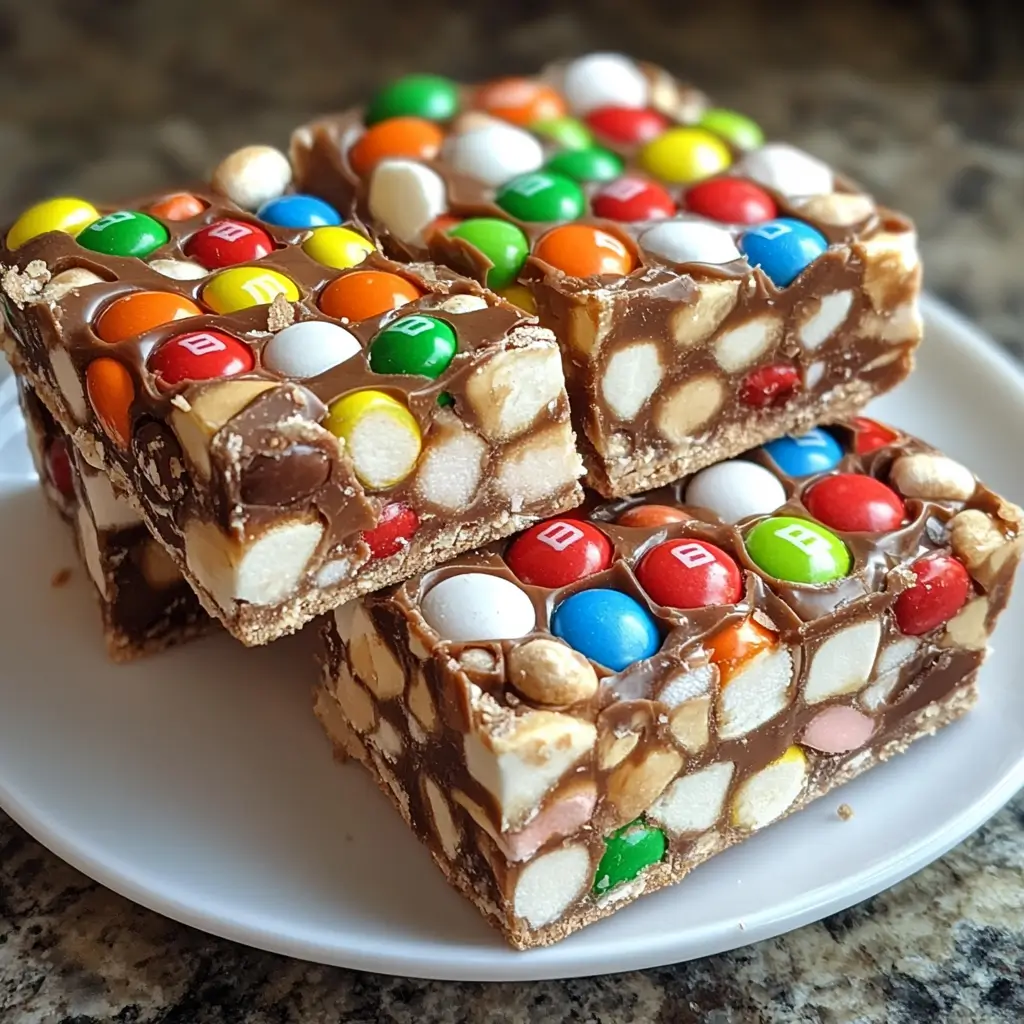 M&M’s Marshmallow Dream Bars