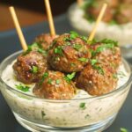 Meatballs With Tzatziki