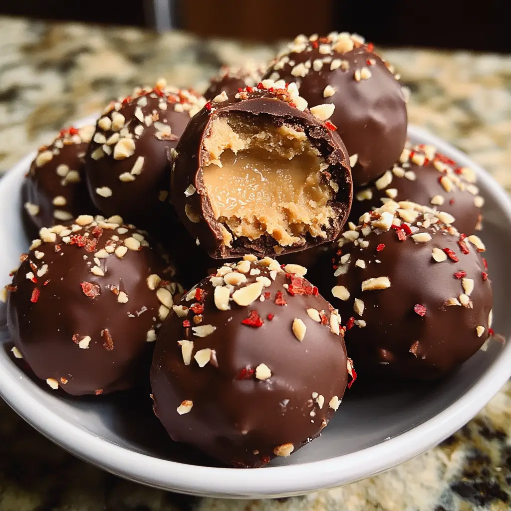 No Bake Peanut Butter Balls