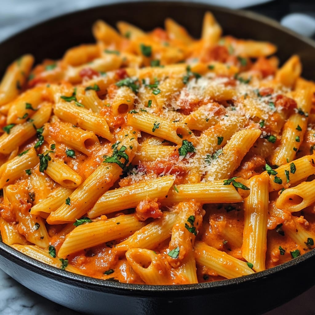 One Pot Penne Pasta