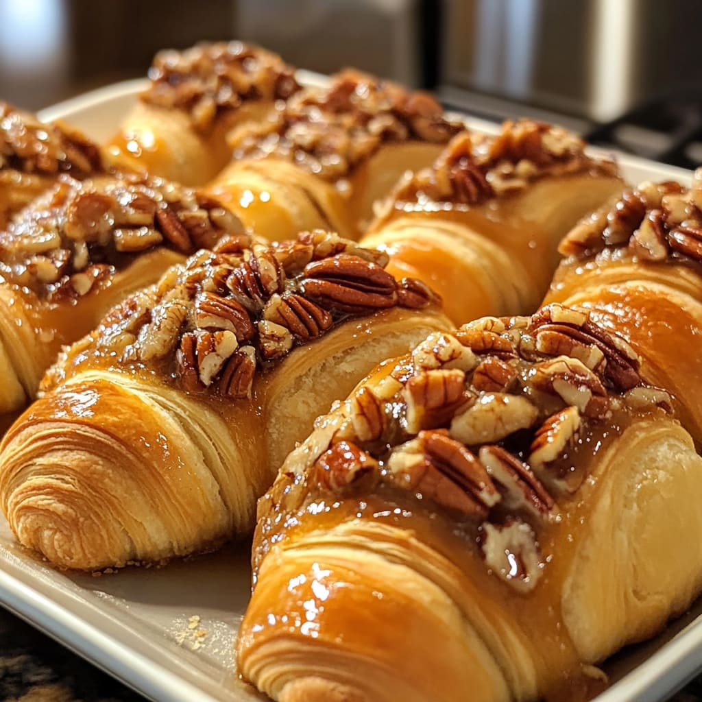 Pecan Pie Crescent Rolls