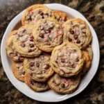 Peppermint Chocolate Chip Cookies
