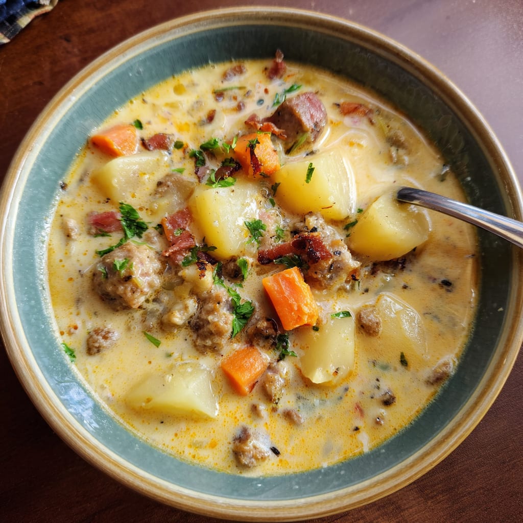 Potato and Sausage Chowder
