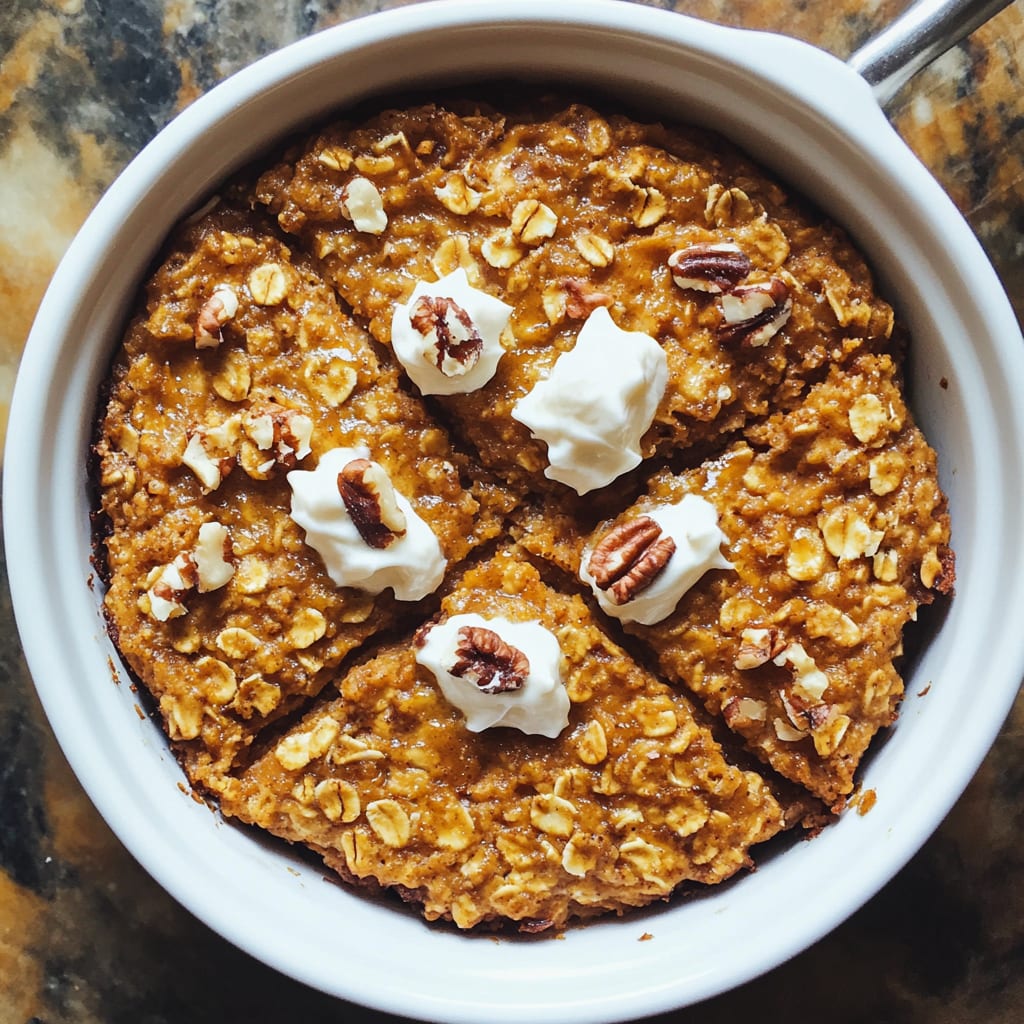 Pumpkin Baked Oatmeal