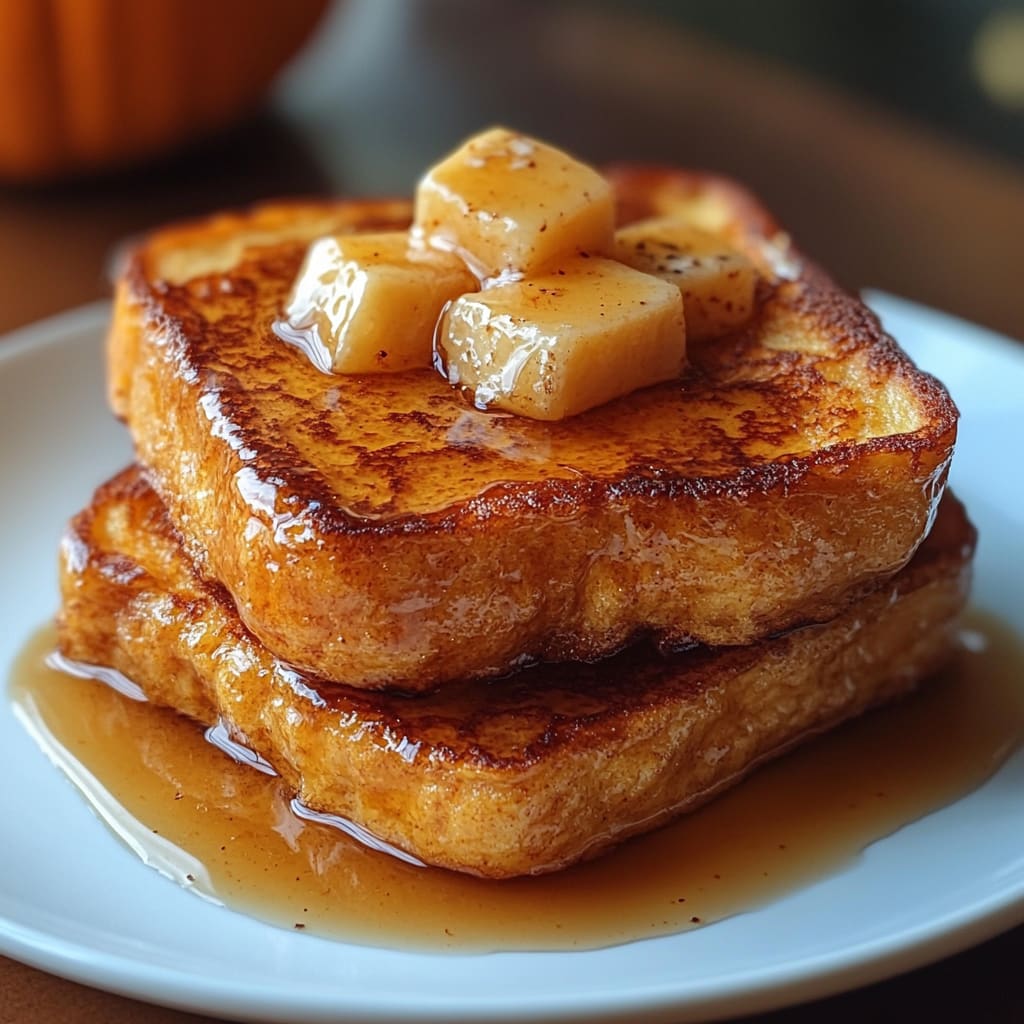 Pumpkin French Toast Breakfast