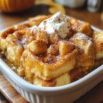 Pumpkin French Toast Casserole