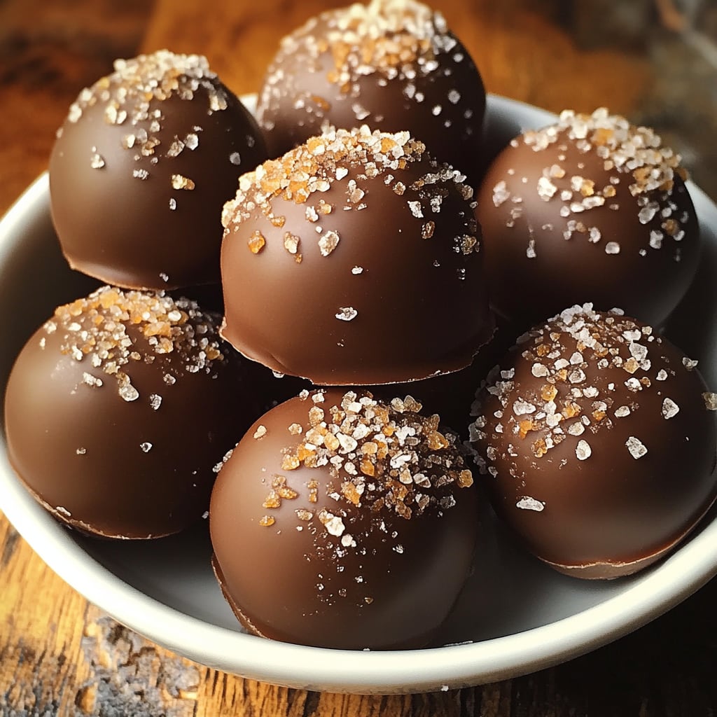 Salted Caramel Truffles