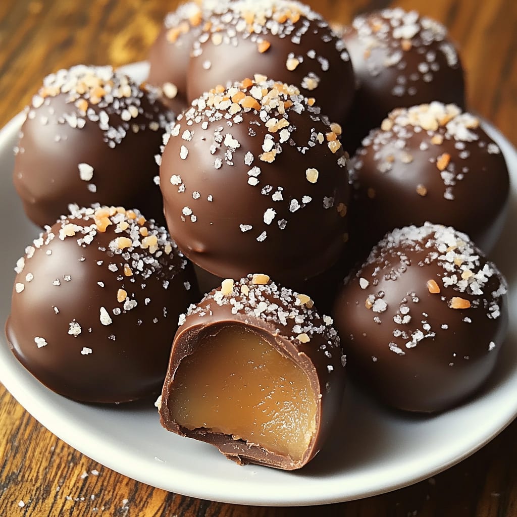 Salted Caramel Truffles