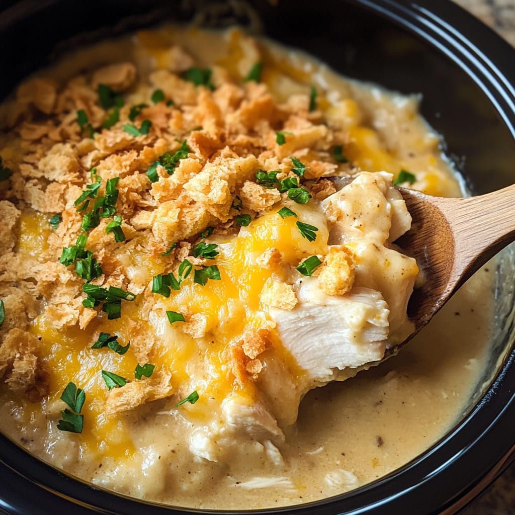 Slow Cooker Chicken Casserole