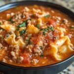 Slow Cooker Lasagna Soup