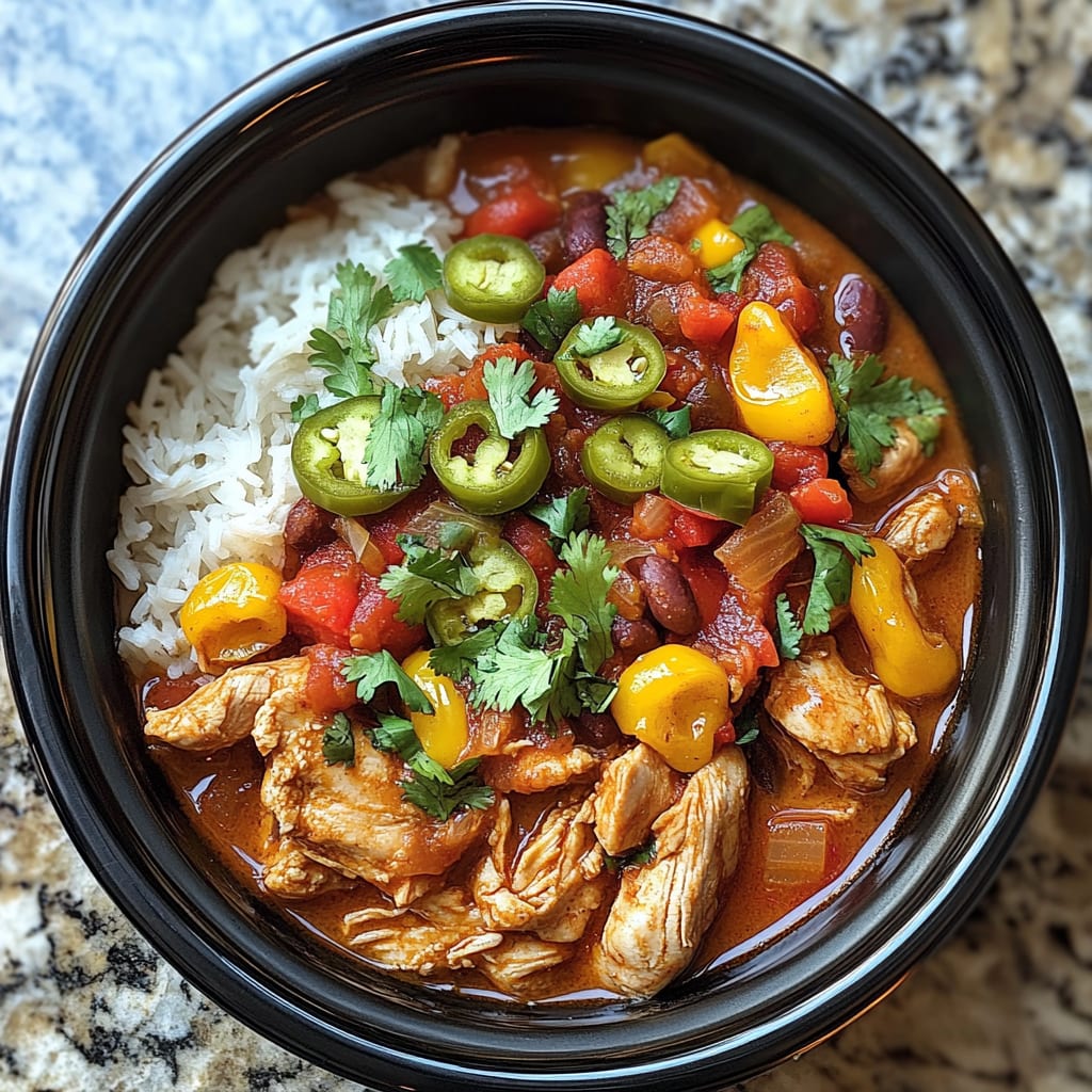 Slow Cooker Santa Fe Chicken
