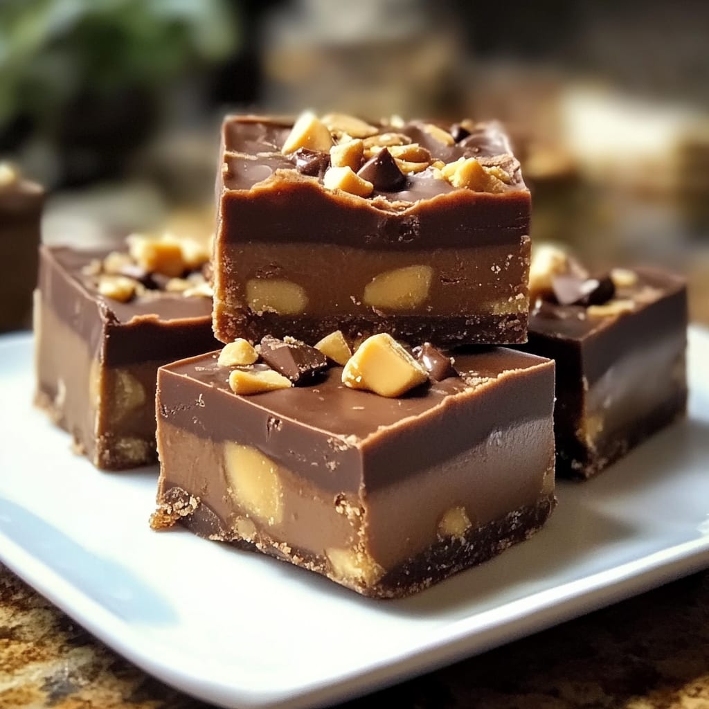 Snickers Fudge Recipe