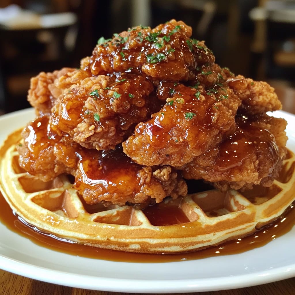 Southern Fried Chicken and Waffles recipe