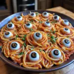 Spooky Spaghetti Eyeballs Halloween