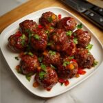 Sweet Chili Meatballs Crockpot Recipe