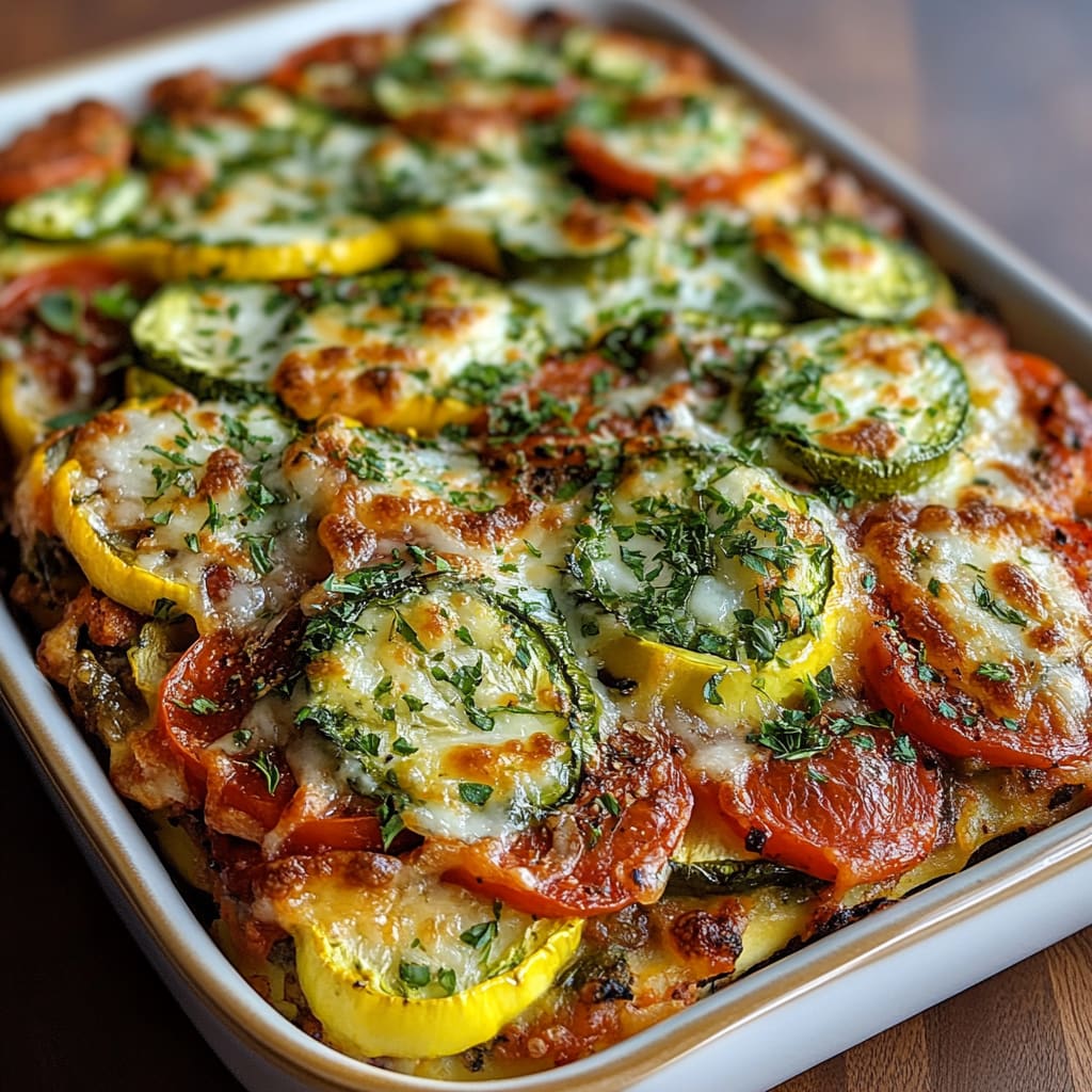 Zucchini Pizza Casserole