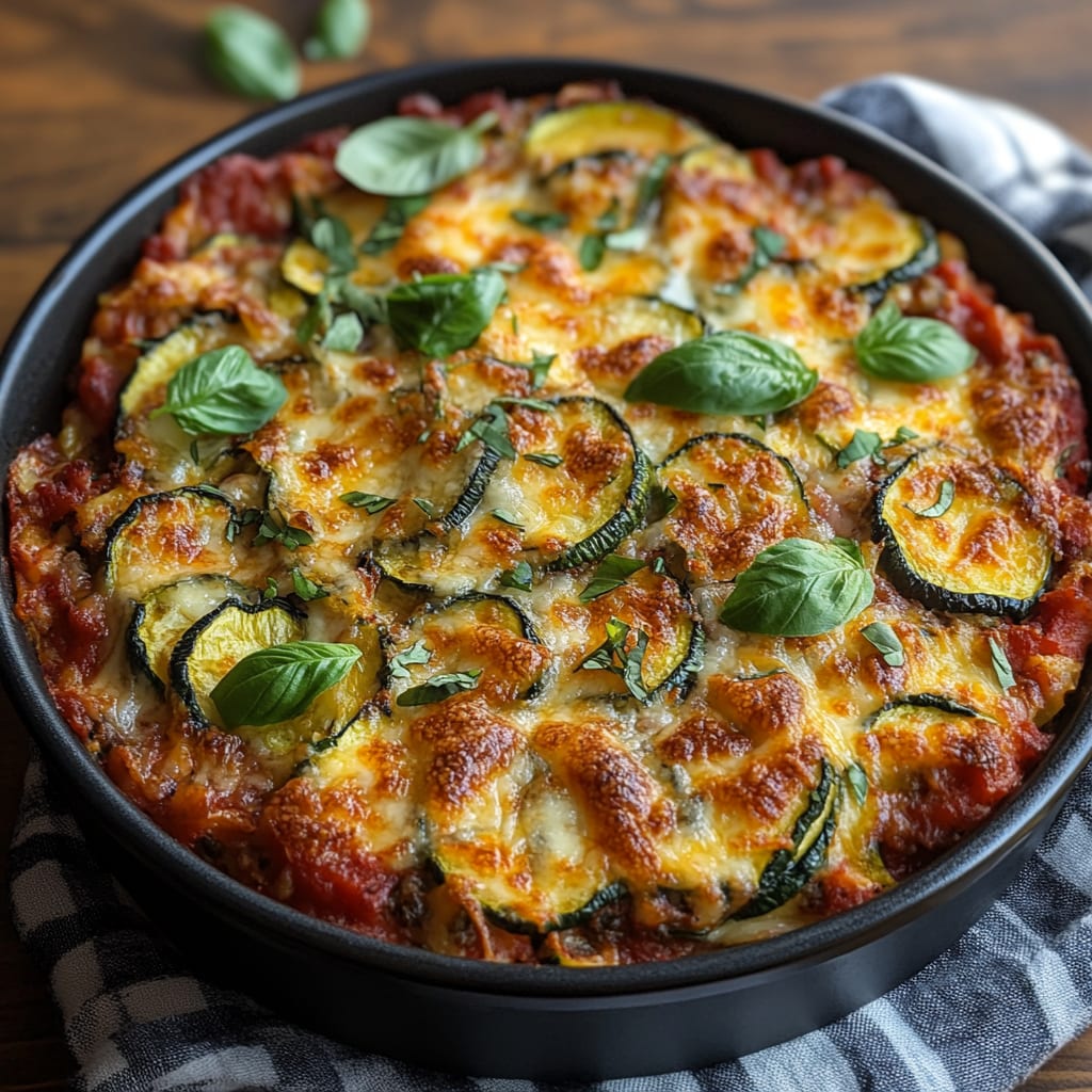 Zucchini Pizza Casserole