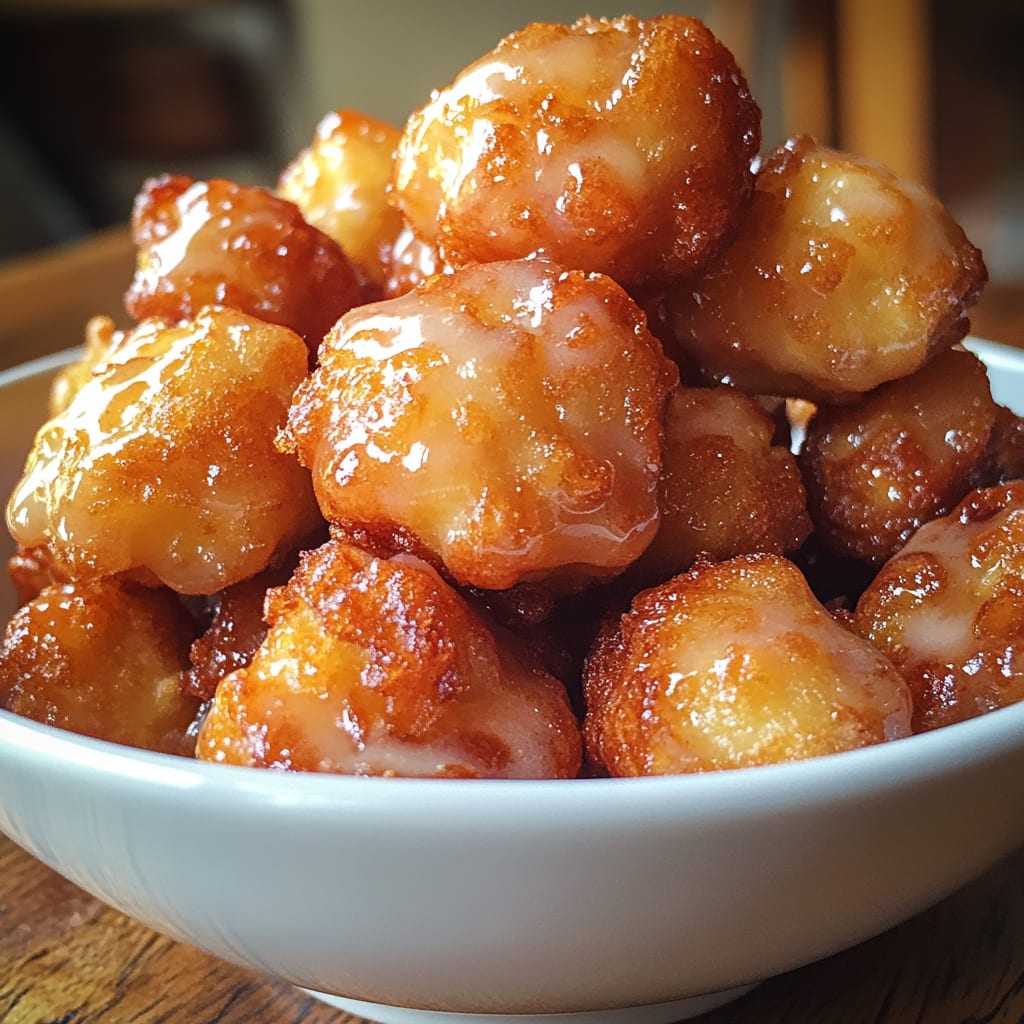 Apple Fritter Bites