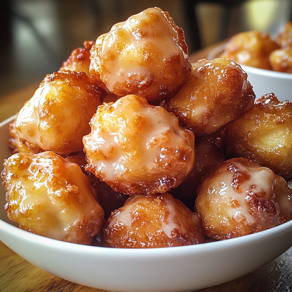 Apple Fritter Bites