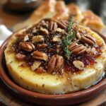 Baked Brie with Fig Jam and Pecans