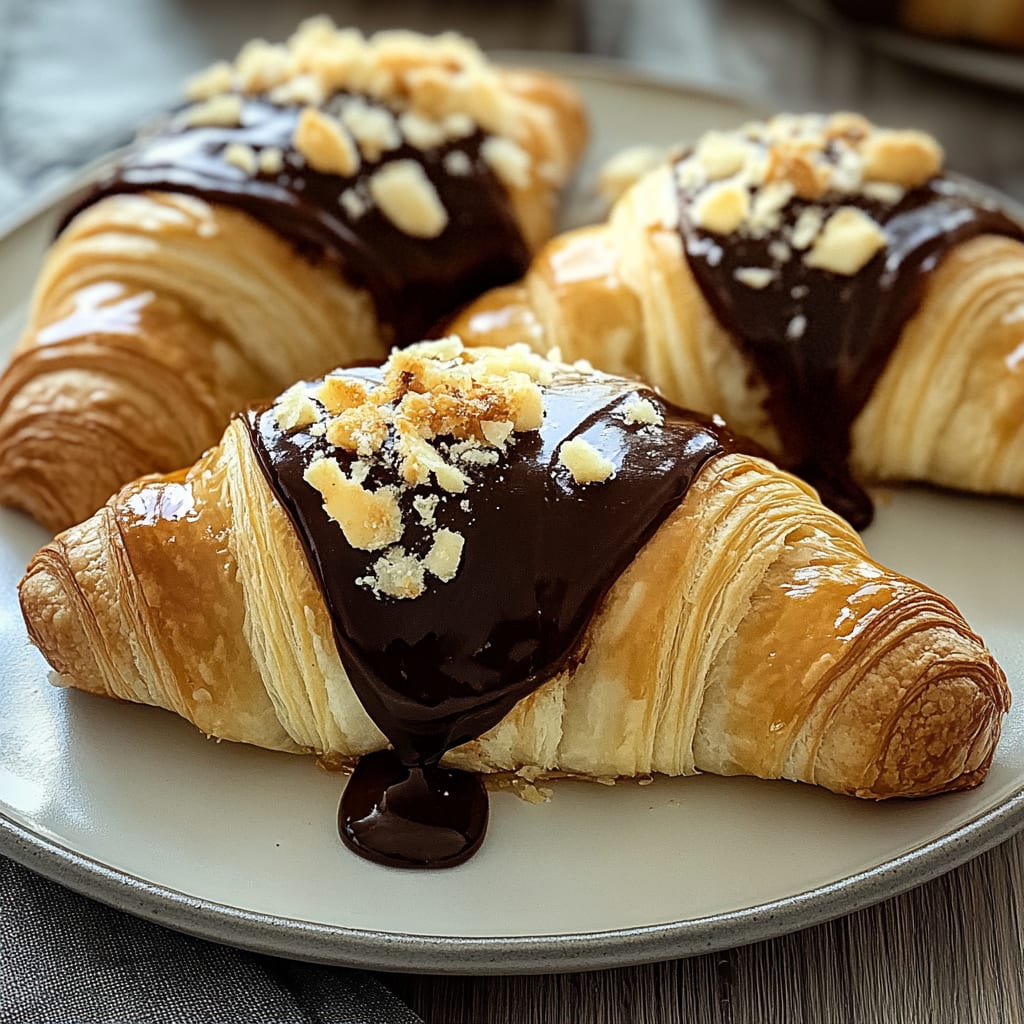 Boston Cream Pie Croissants Recipe